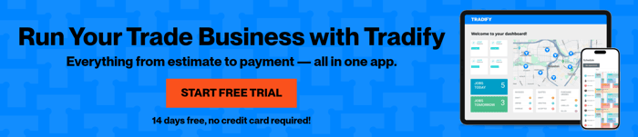 tradify free trial