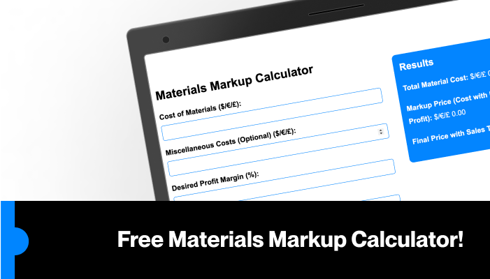 Materials markup Calc